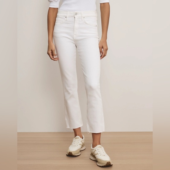 Veronica Beard Denim - Veronica Beard CARLY KICK FLARE HIGH RISE, White - 24